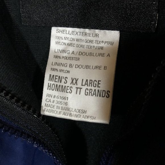 The North Face Gore-Tex Mountain Jacket Mens Size Large Parka Hooded Full Zip - Picture 7 of 13